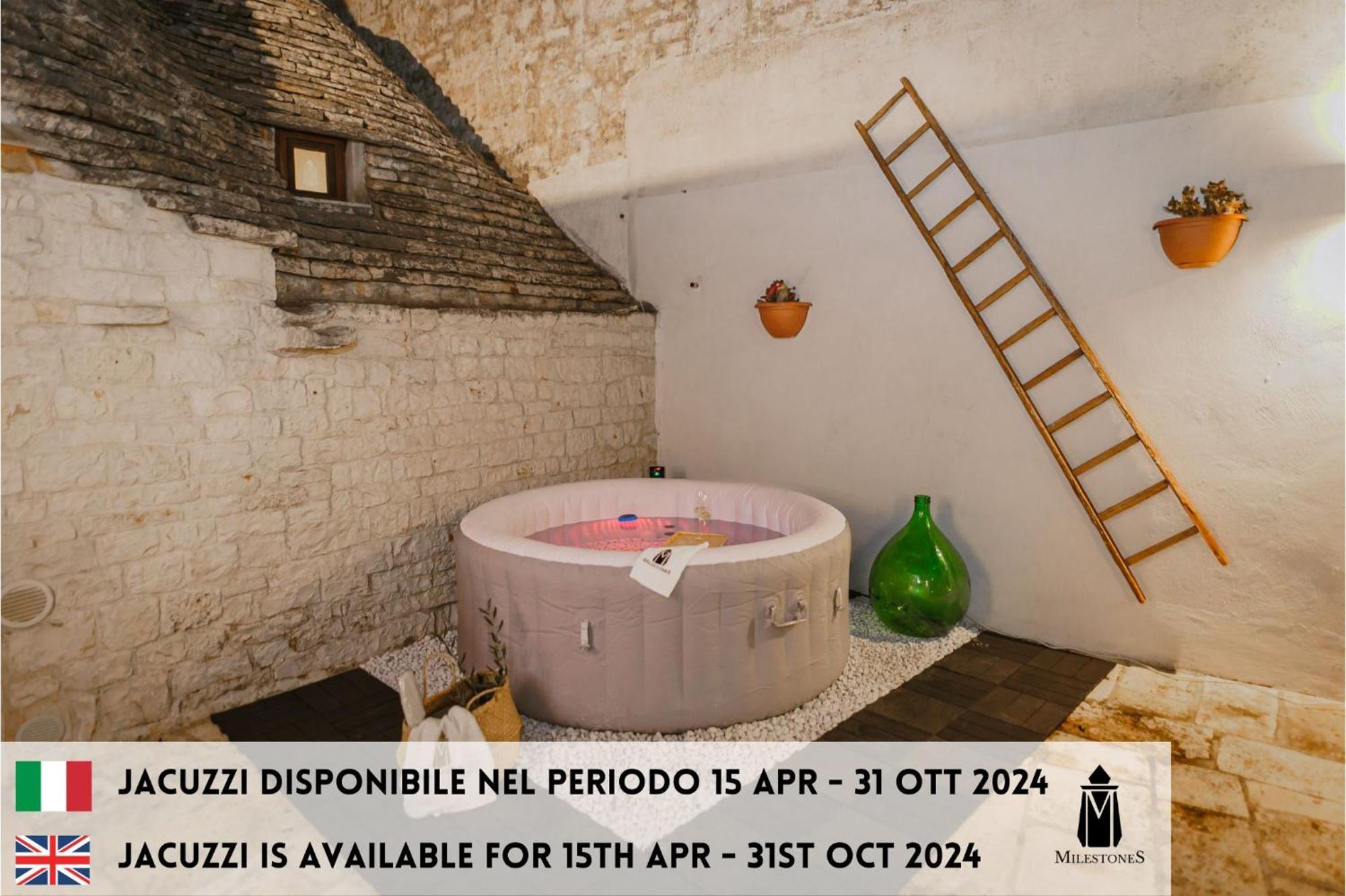 Milestones Modern Suite Trullo Jacuzzi Spa & Relax Альберобелло Экстерьер фото