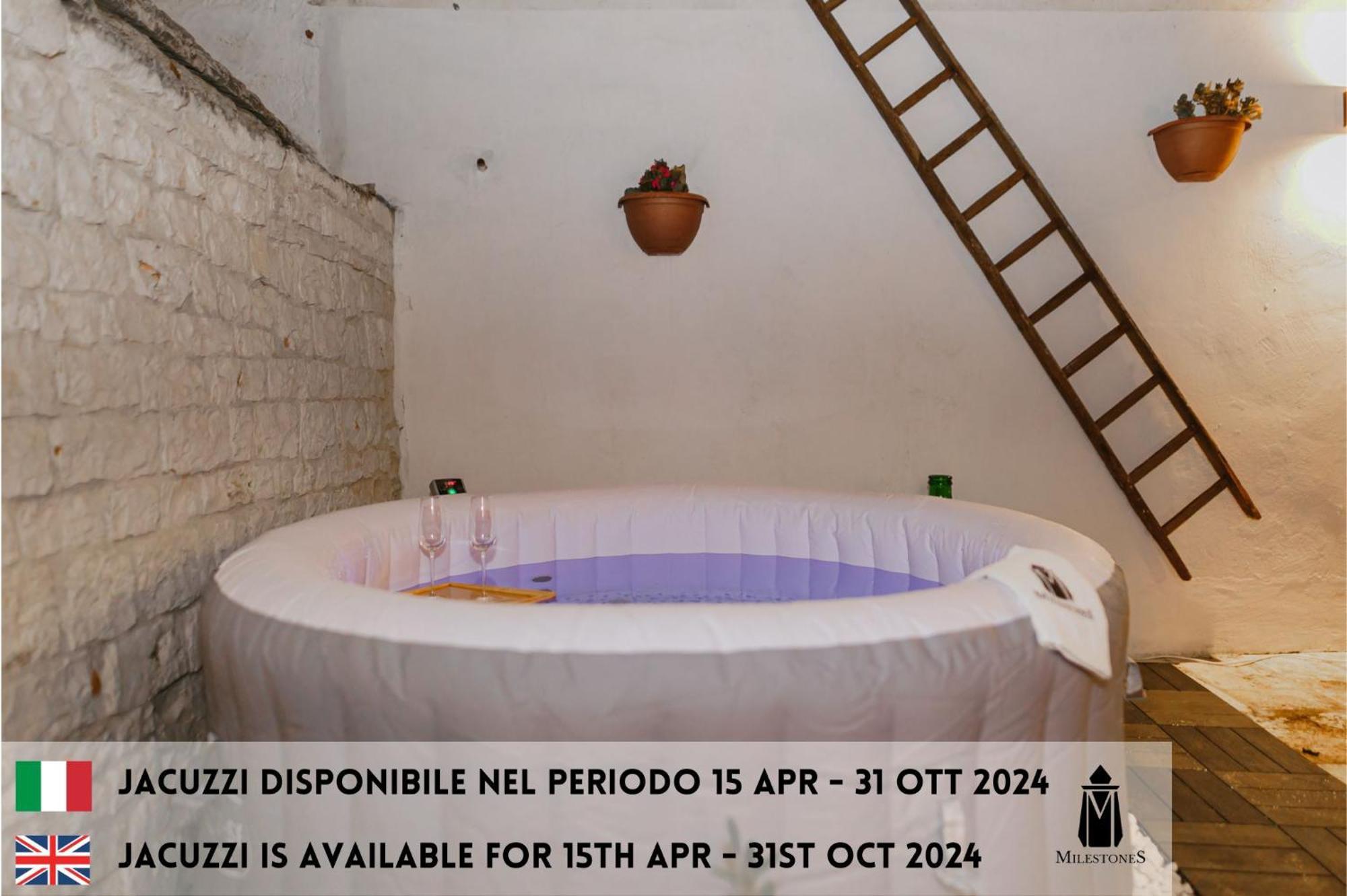 Milestones Modern Suite Trullo Jacuzzi Spa & Relax Альберобелло Экстерьер фото